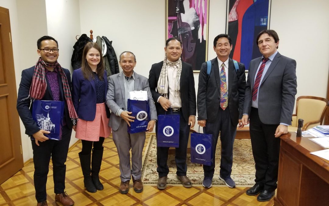 Guests from Cambodia visited University of Opole