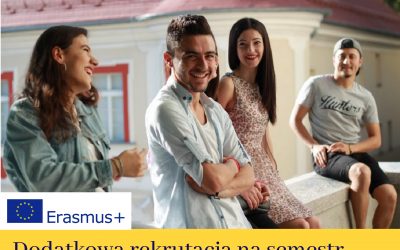 Dodatkowa rekrutacja na wyjazdy w ramach Programu Erasmus+