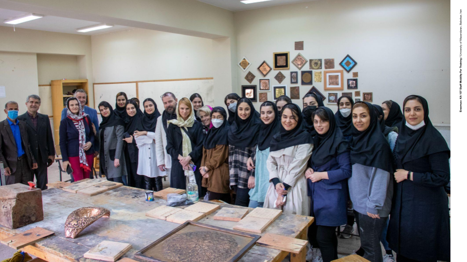 Staff mobility – visit to the University of Mazandaran, Iran