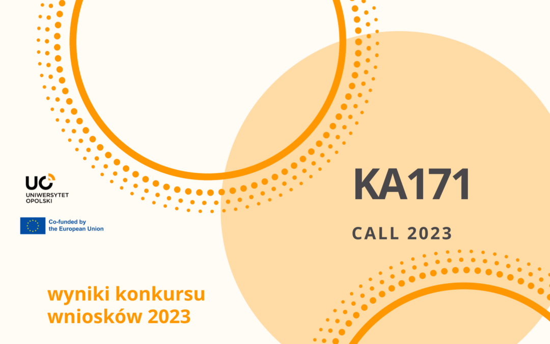 wyniki konkursu KA171 – wnioskowanie 2023