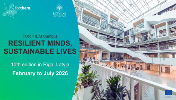 10th FORTHEM Campus in Riga, University of Latvia